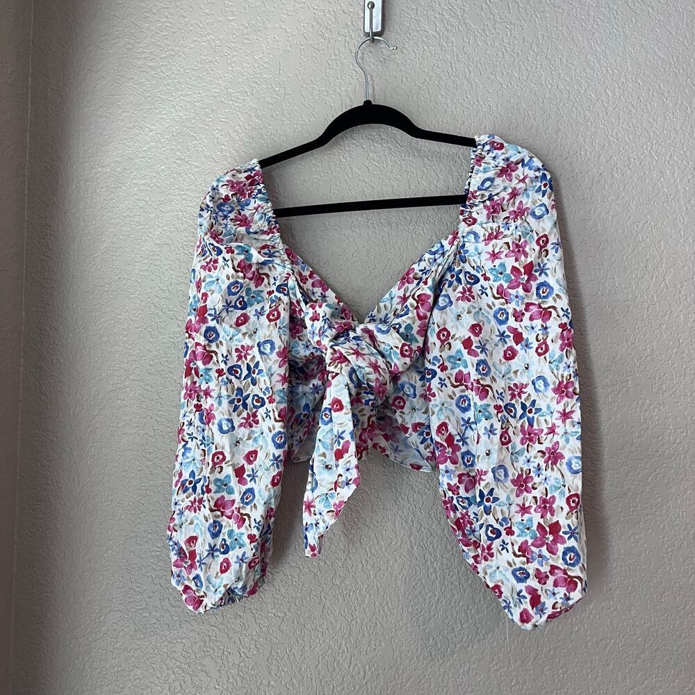 Zara Two Piece Floral Dress Midi Crop
Cover Up Summer Dress Medium - Picture 11 of 11